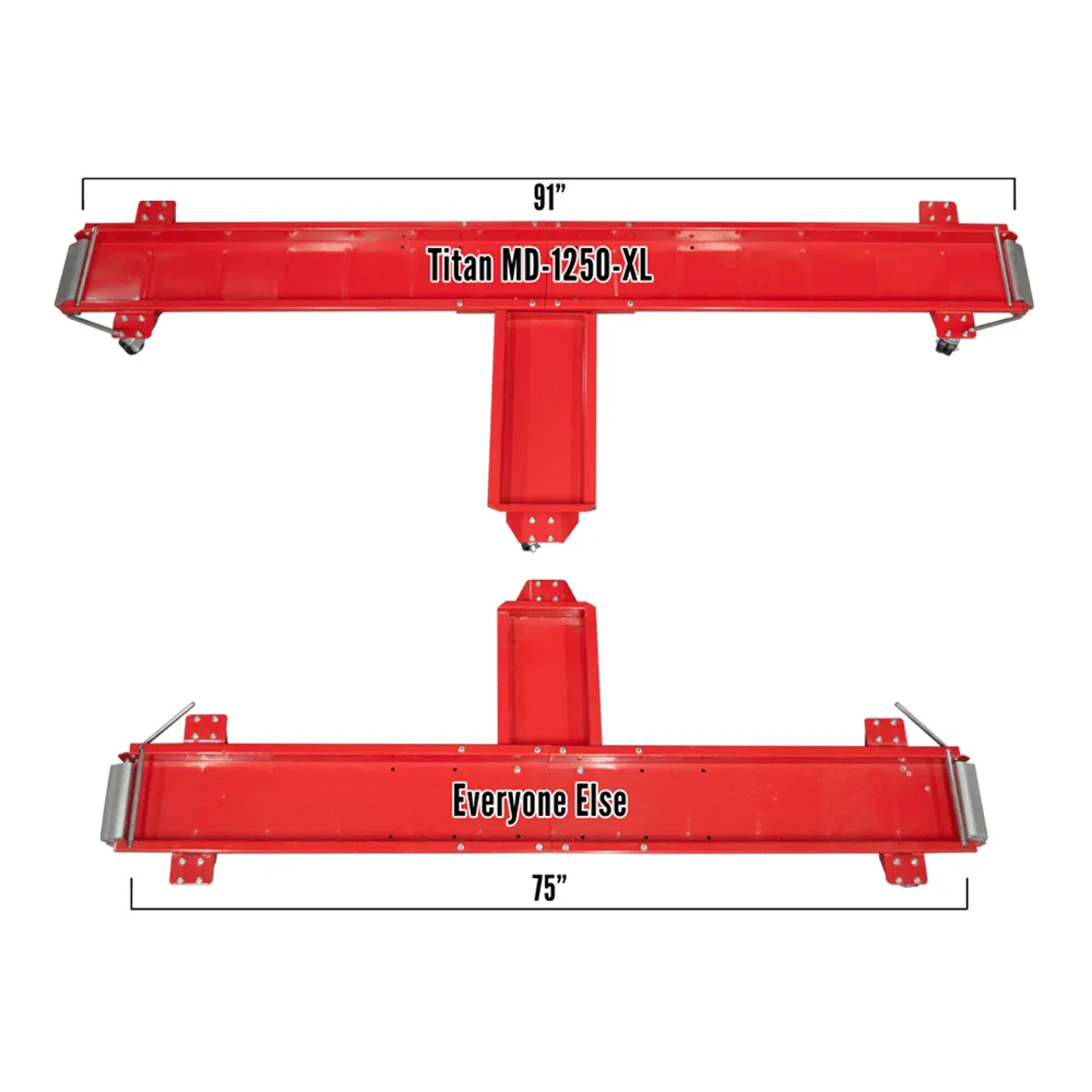 Titan Motorcycle Dolly 1,250 lb.