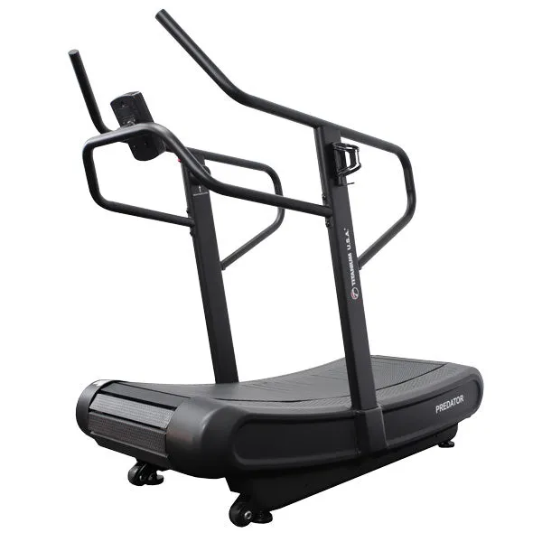 TITANIUM USA PREDATOR CURVE TREADMILL WITH ADJUSTABLE TENSION