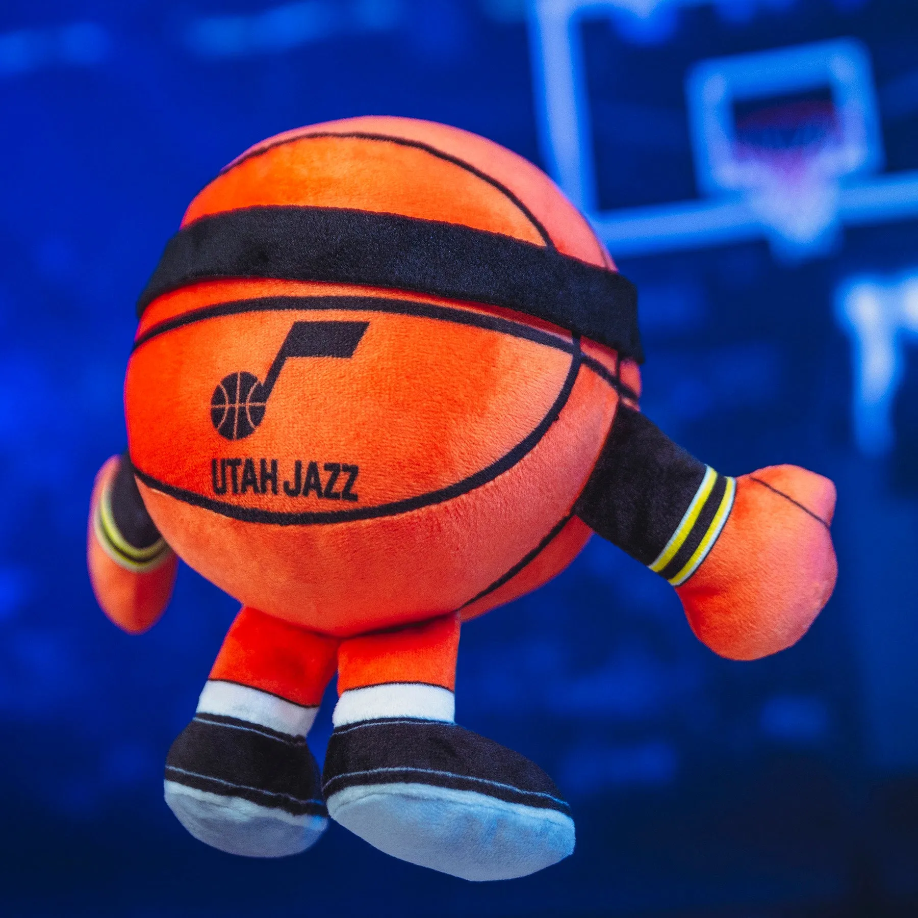 Utah Jazz 8" Kuricha Basketball Plush