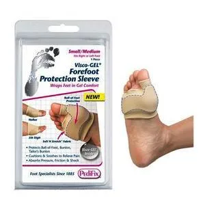 Visco-GEL Forefoot Protection Sleeve, Small/Medium