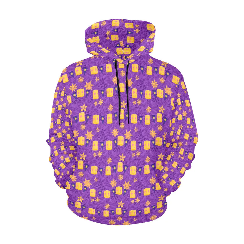 Yellow Lanterns Hoodie for Women