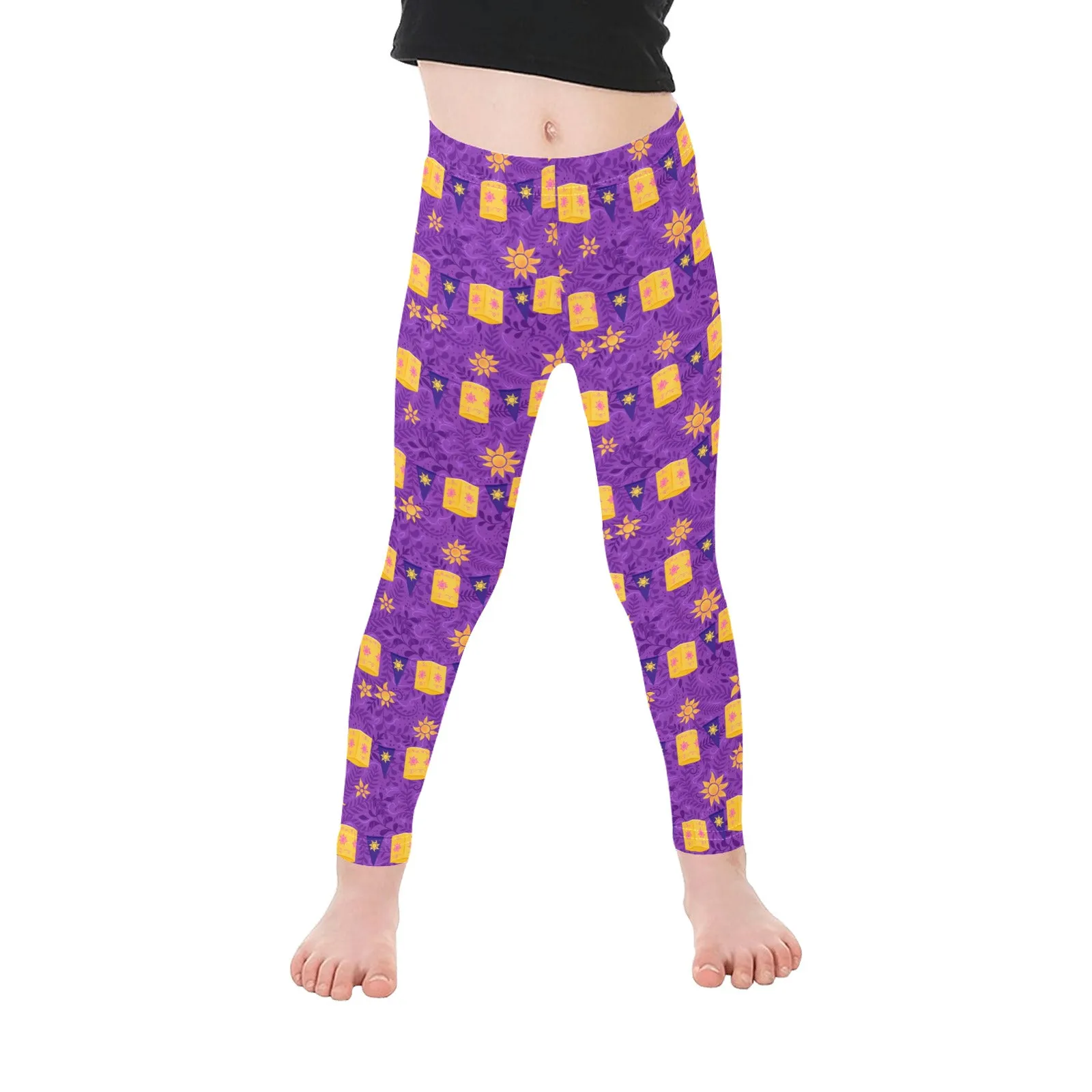 Yellow Lanterns Kid's Leggings